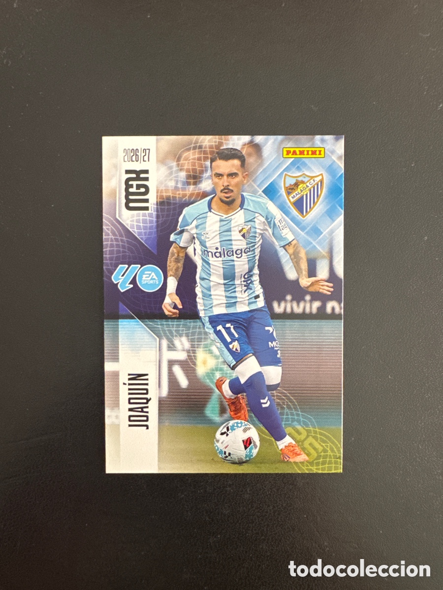 Cromos de Futebol: JOAQU&Iacute;N M&Aacute;LAGA NUMERO 251 MEGACRACKS 2026 2027