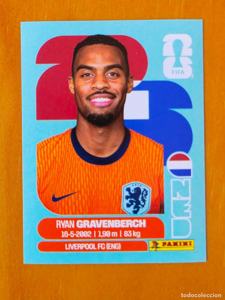Cromos de Futebol: NED 11 Ryan Gravenberch, Pa&iacute;ses Bajos, Holanda, Panini FIFA World Cup Mundial 2026 Sticker