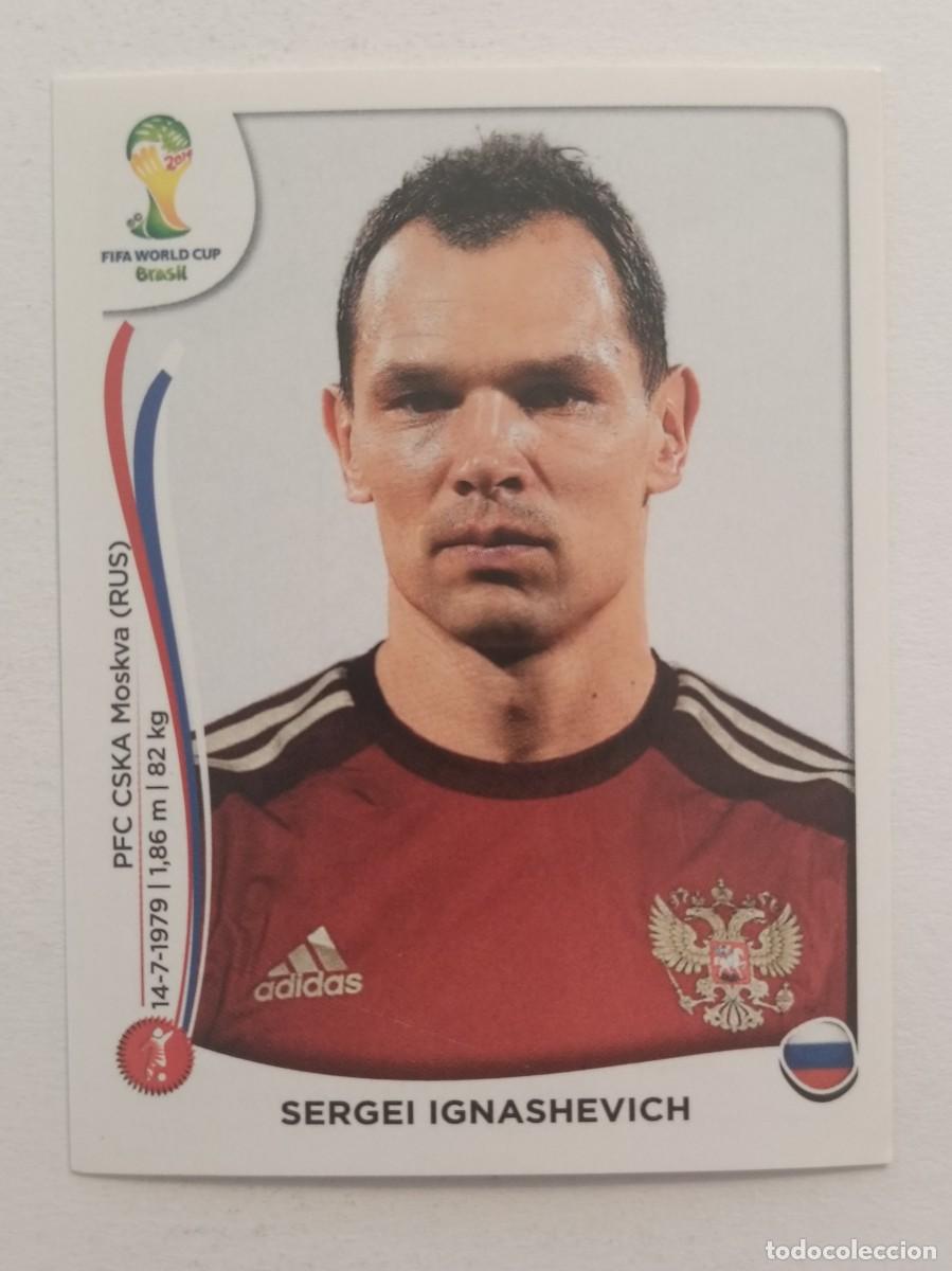 Cromos de Futebol: #605 IGNASHEVICH (RUSIA) MUNDIAL BRASIL 2014 PANINI