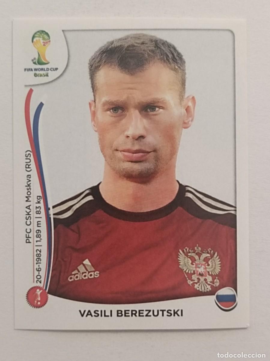 Cromos de Futebol: #607 VASILI BEREZUTSKI (RUSIA) MUNDIAL BRASIL 2014 PANINI