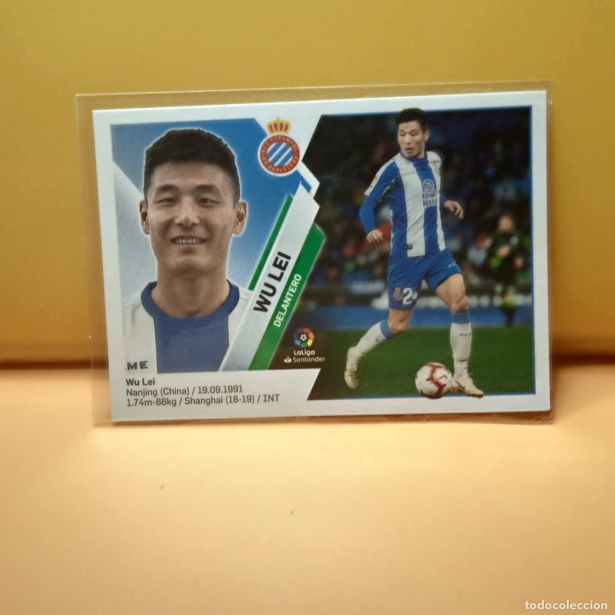 Cromos de Futebol: EDICIONES ESGE 2019 2020 19 20 R.C.D ESPANYOL WU LEI 16