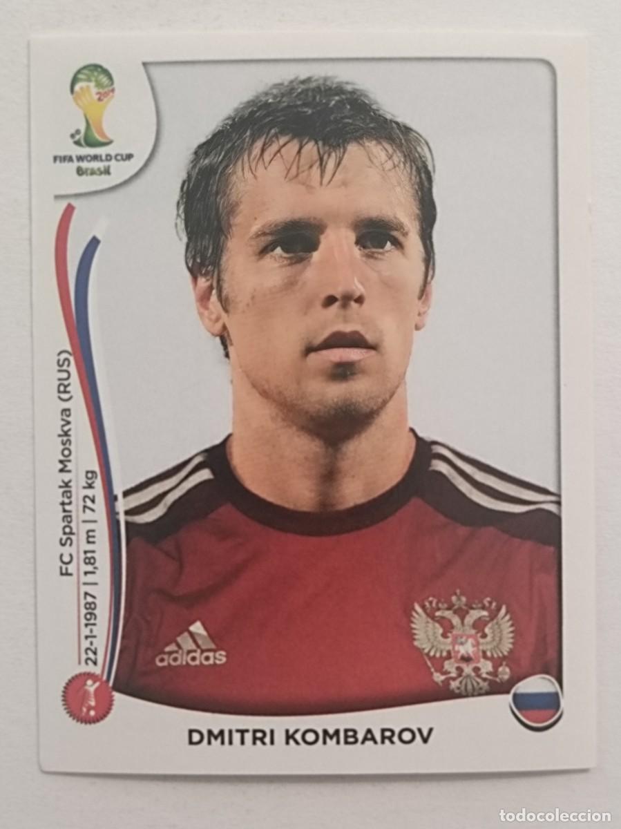 Cromos de Futebol: #608 KOMBAROV (RUSIA) MUNDIAL BRASIL 2014 PANINI