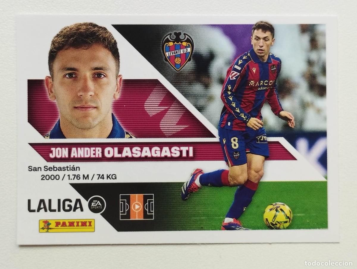 Cromos de Futebol: CROMO STICKER COLECCIONES ESTE PANINI LIGA 2026 2027 26 27 LEVANTE 12 JON ANDER OLASAGASTI