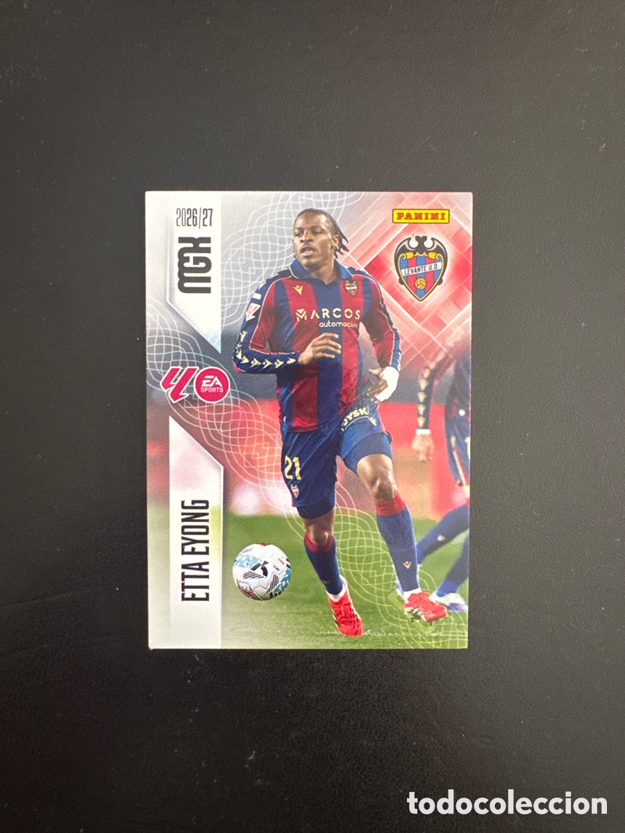 Cromos de Futebol: ETTA EYOUNG LEVANTE N&Uacute;MERO 216 MEGACRACKS 2026 2027