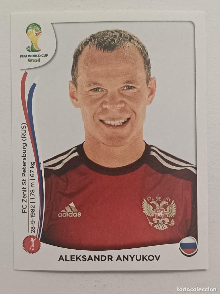 Figurine di Calcio: #609 ANYUKOV (RUSIA) MUNDIAL BRASIL 2014 PANINI