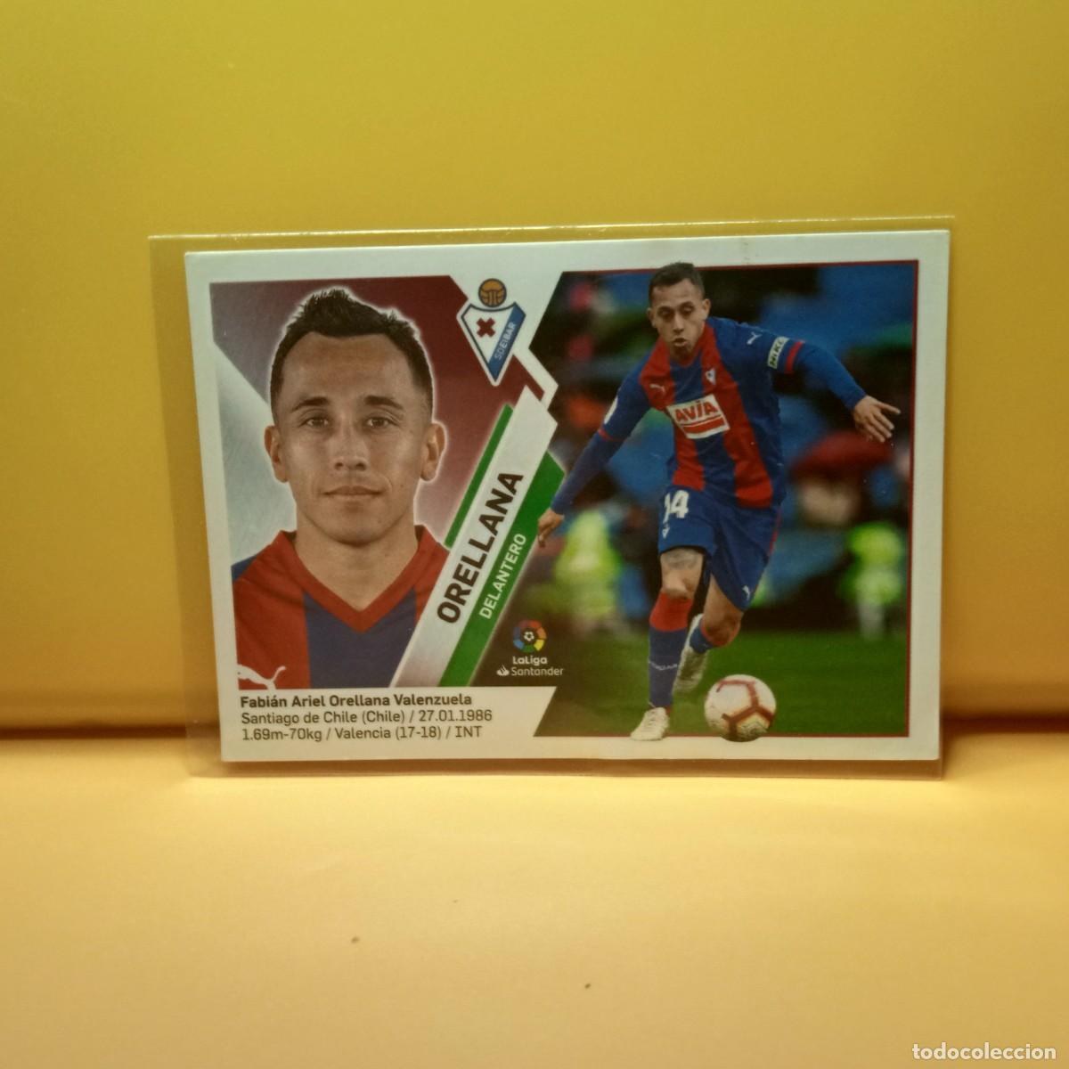 Fu&szlig;ball-Sticker: EDICIONES ESTE 2019 2020 19 20 S.D EIBAR ORELLANA 13