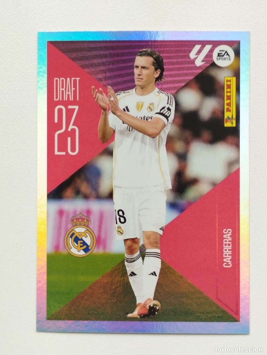 Fu&szlig;ball-Sticker: CROMO STICKER COLECCIONES ESTE PANINI LIGA 2026 2027 26 27 DRAFT 23 5 CARRERAS REAL MADRID