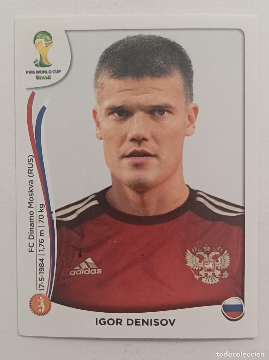 Cromos de f&uacute;tbol: #612 DENISOV (RUSIA) MUNDIAL BRASIL 2014 PANINI