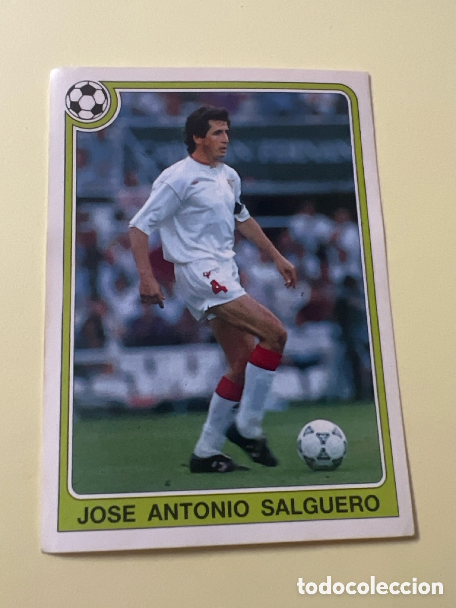 Cromos de f&uacute;tbol: C5510. 77 SALGERO SEVILLA FUTBOL 92 93 LIGA PANINI NUNCA PEGADO SIN DESPEGAR