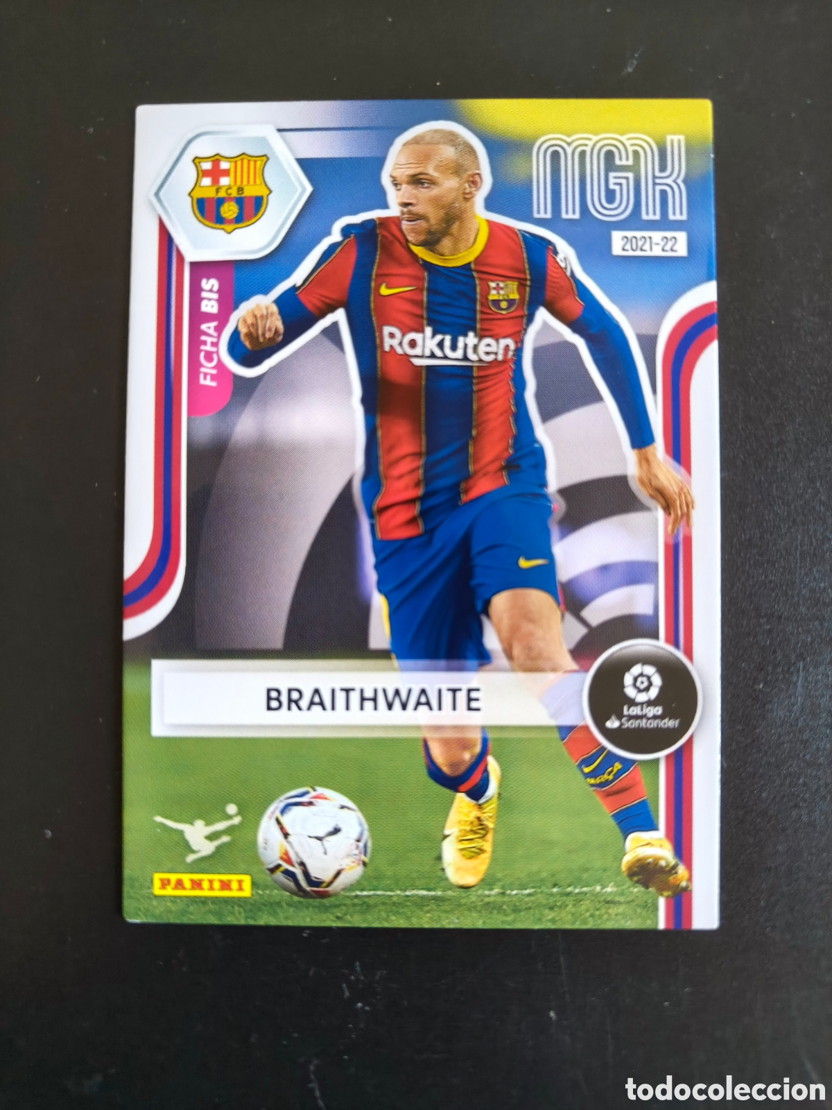 Figurine di Calcio: Megacracks 2021/22 72 Bis Braithwaite Barcelona