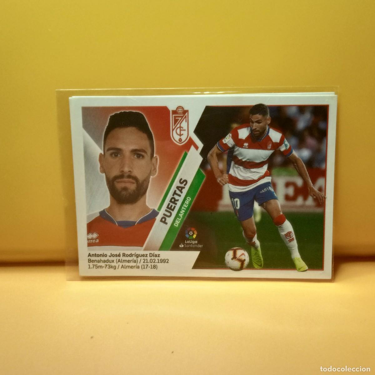 Fu&szlig;ball-Sticker: EDICIONES ESTE 2019 2020 19 20 GRANADA C.F PUERTAS 15