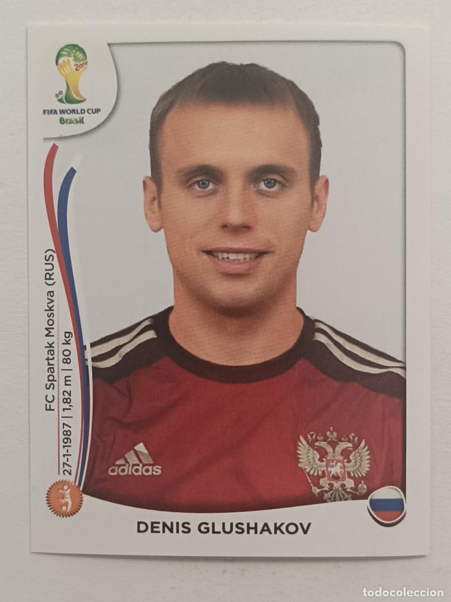 Cromos de f&uacute;tbol: #615 GLUSHAKOV (RUSIA) MUNDIAL BRASIL 2014 PANINI