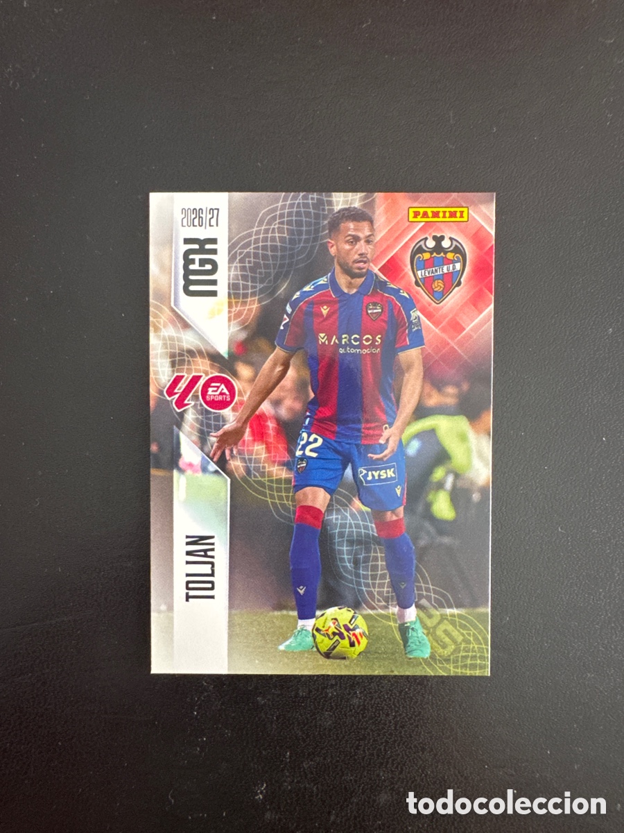 Cromos de f&uacute;tbol: TOLJAN LEVANTE N&Uacute;MERO 202 MEGACRACKS 2026 2027