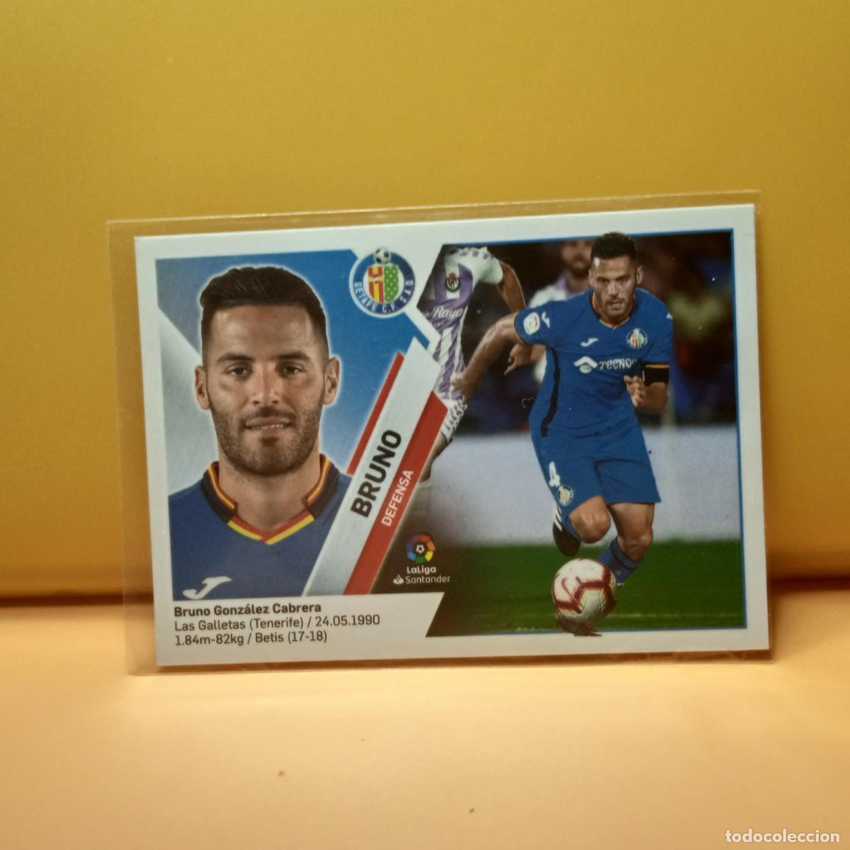 Cromos de f&uacute;tbol: EDICIONES ESGE 2019 2020 19 20 GETAFE C.F BRUNO 6A 6 A