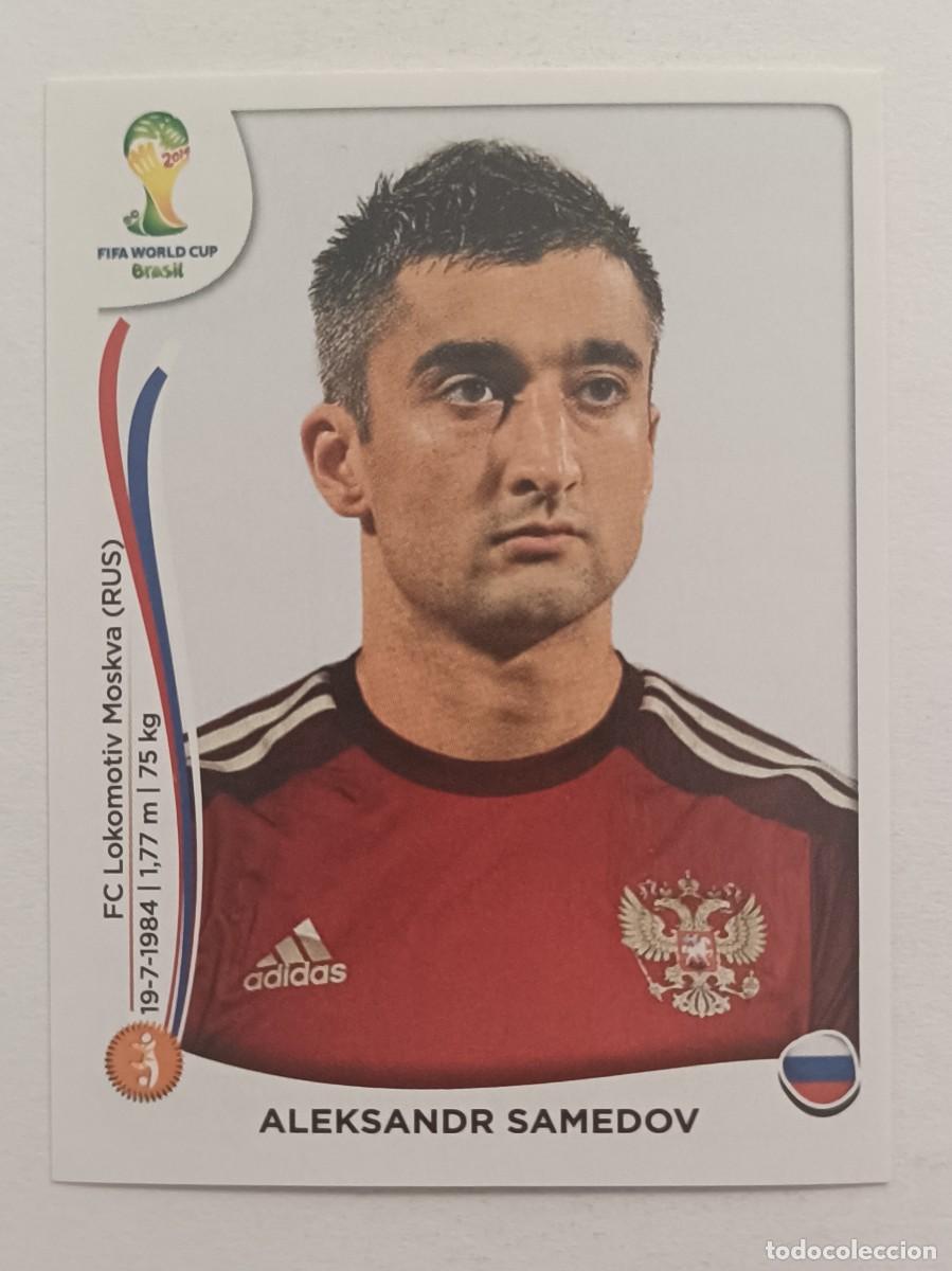 Cromos de f&uacute;tbol: #616 SAMEDOV (RUSIA) MUNDIAL BRASIL 2014 PANINI