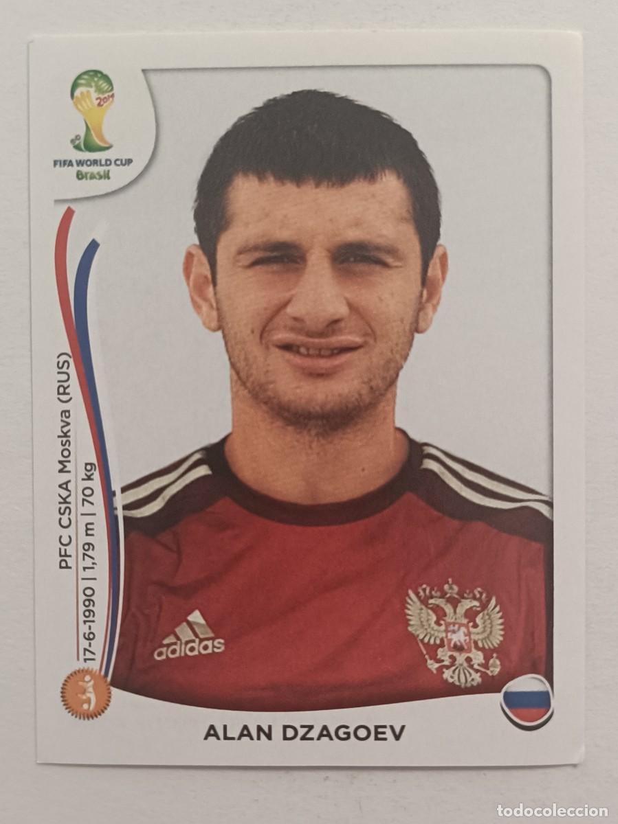 Cromos de f&uacute;tbol: #617 DZAGOEV (RUSIA) MUNDIAL BRASIL 2014 PANINI