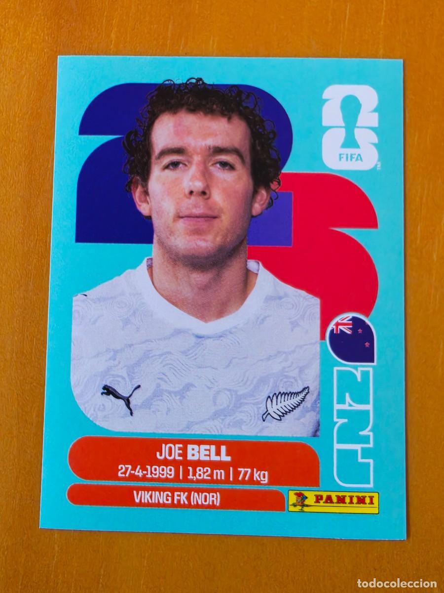 Cromos de f&uacute;tbol: NZL 10 Joe Bell, Nueva Zelanda, Panini FIFA World Cup Mundial 2026 Sticker