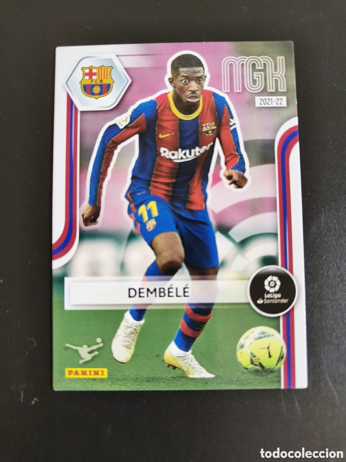 Cromos de f&uacute;tbol: Megacracks 2021/22 71 Dembele Barcelona