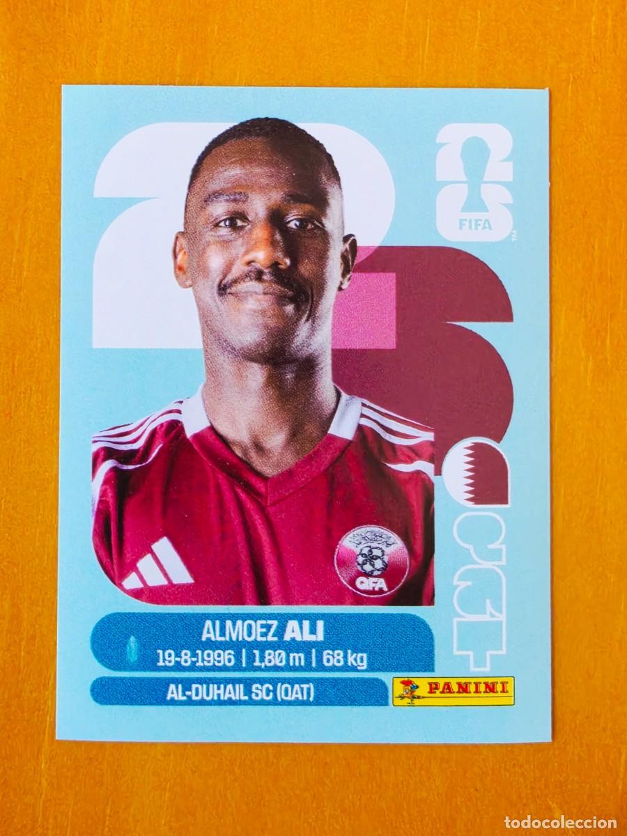 Cromos de f&uacute;tbol: QAT 20 Almoez Ali, Catar Qatar, Panini FIFA World Cup Mundial 2026 Sticker