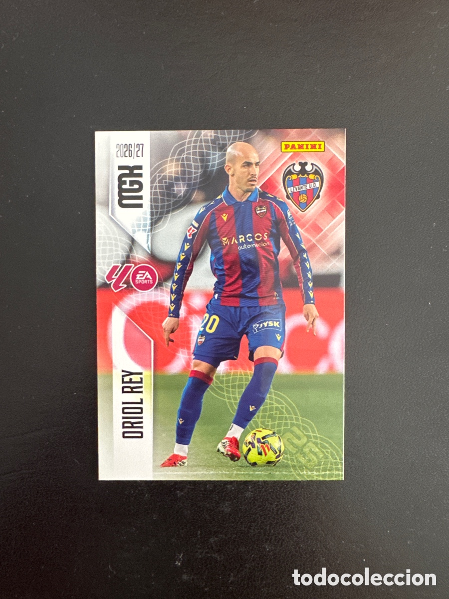 Figurine di Calcio: ORIOL REY LEVANTE N&Uacute;MERO 207 MEGACRACKS 2026 2027