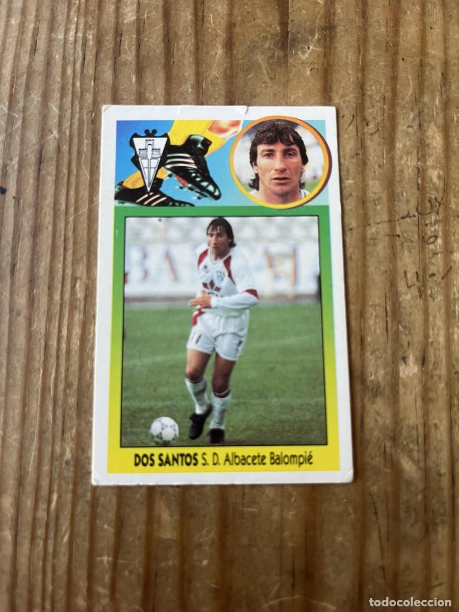 Figurine di Calcio: CROMO SIN PEGAR NUNCA PEGADO ALBUM LIGA ESTE 93 94 1993 1994 ALBACETE DOS SANTOS