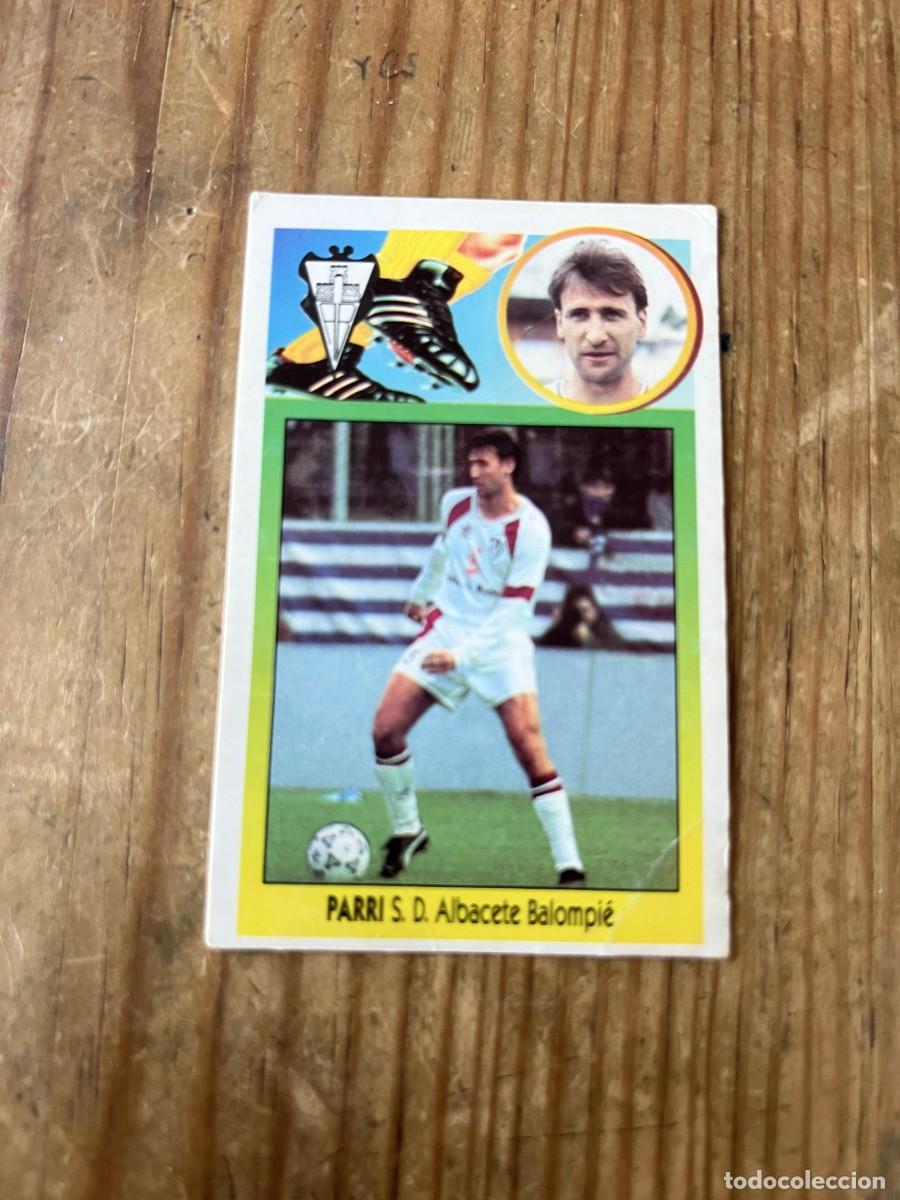 Figurine di Calcio: CROMO DESPEGADO ALBUM LIGA ESTE 93 94 1993 1994 ALBACETE PARRI