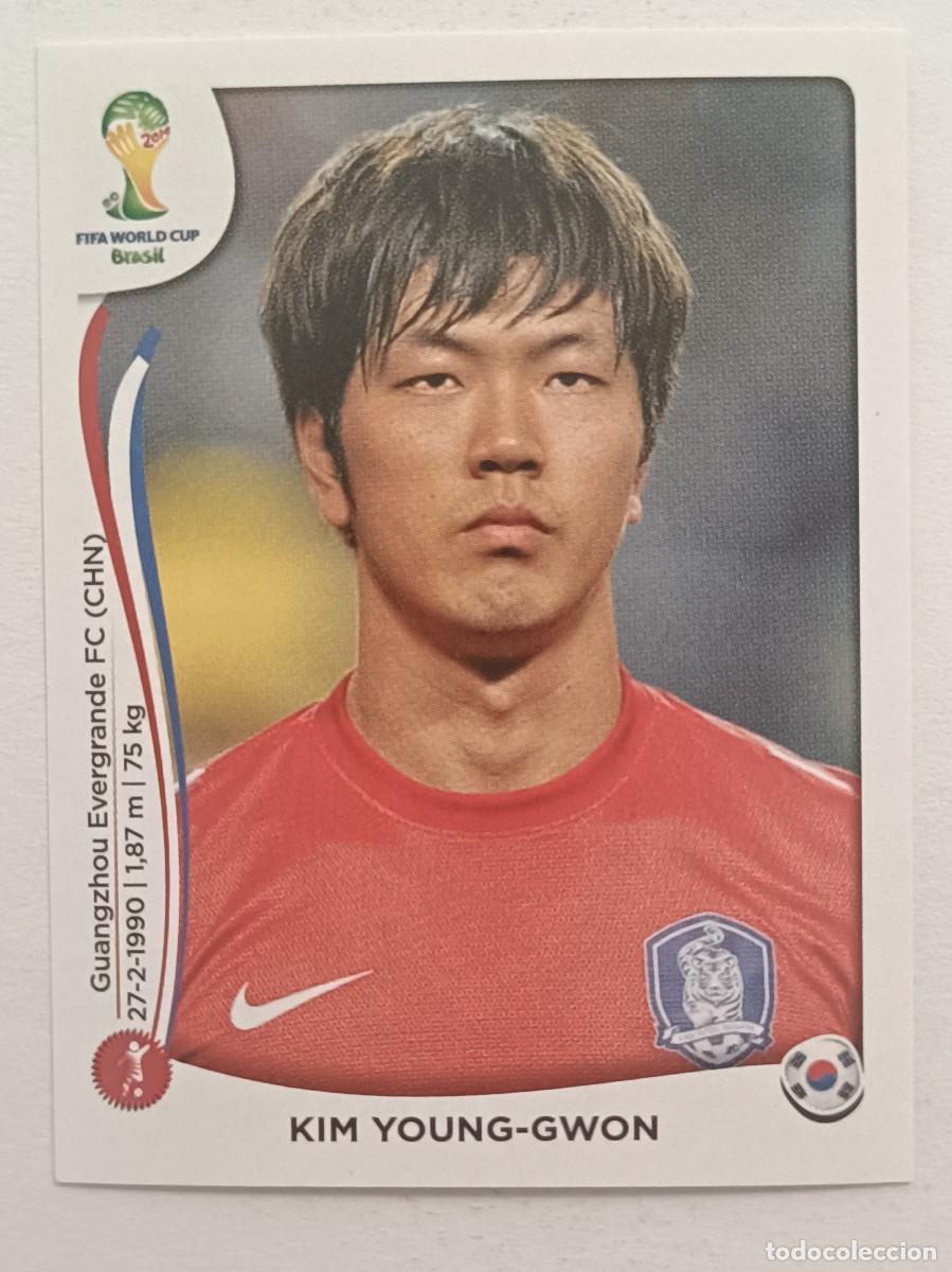 Figurine di Calcio: #626 YOUNG-GWON (COREA DEL SUR) MUNDIAL BRASIL 2014 PANINI