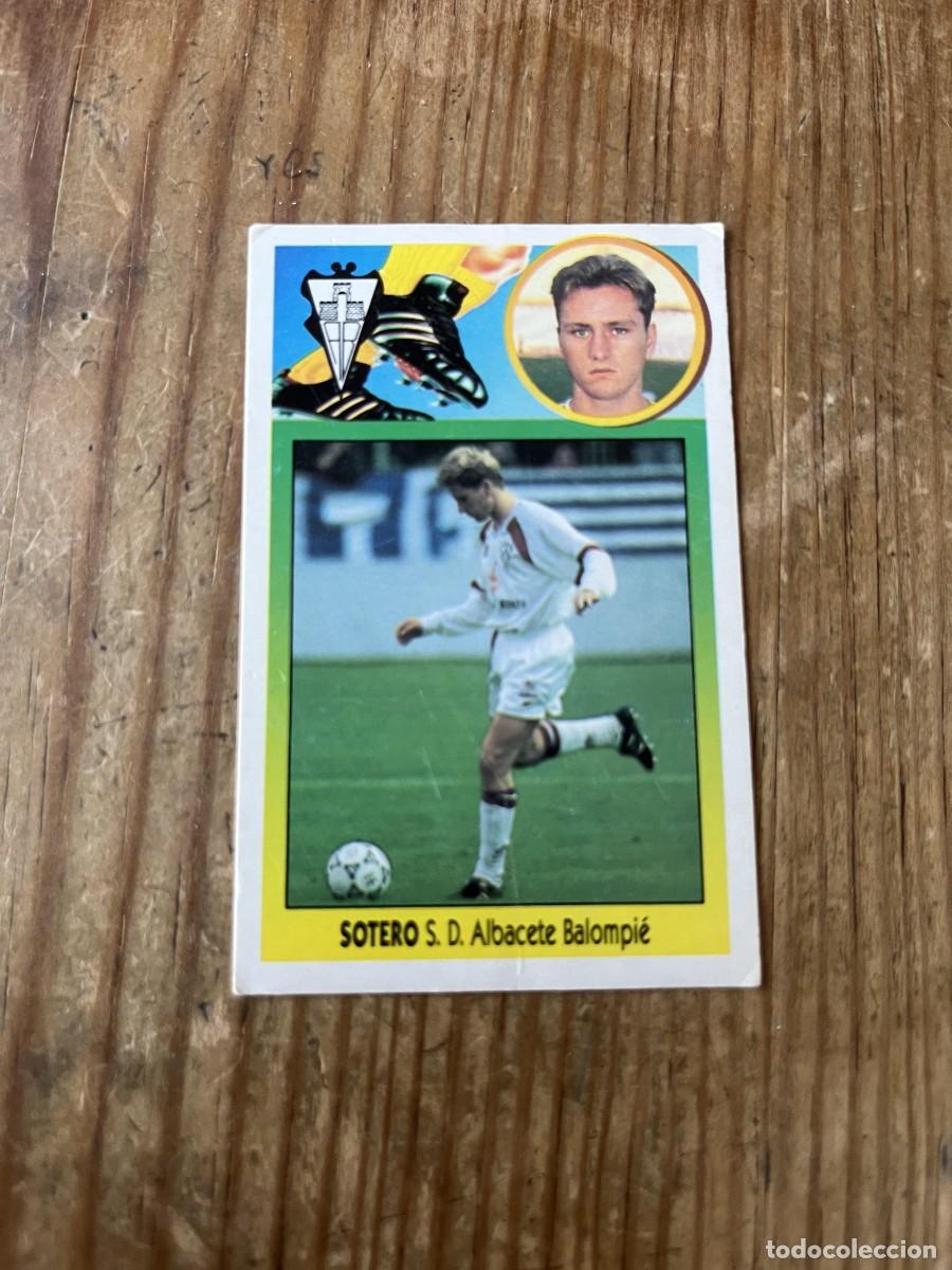 Figurine di Calcio: CROMO DESPEGADO ALBUM LIGA ESTE 93 94 1993 1994 ALBACETE PARRI