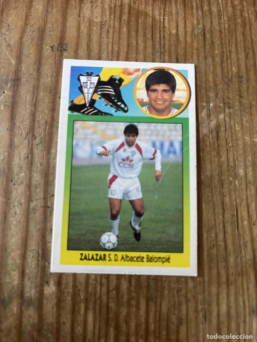 Cartes &agrave; collectionner de Football: CROMO SIN PEGAR NUNCA PEGADO ALBUM LIGA ESTE 93 94 1993 1994 ALBACETE ZALAZAR