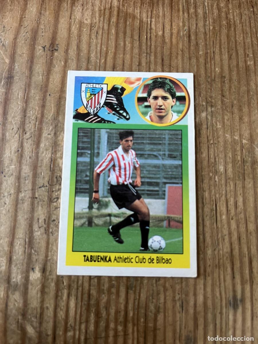 Cromos de Futebol: CROMO SIN PEGAR NUNCA PEGADO ALBUM LIGA ESTE 93 94 1993 1994 ATHLETIC BILBAO TABUENKA