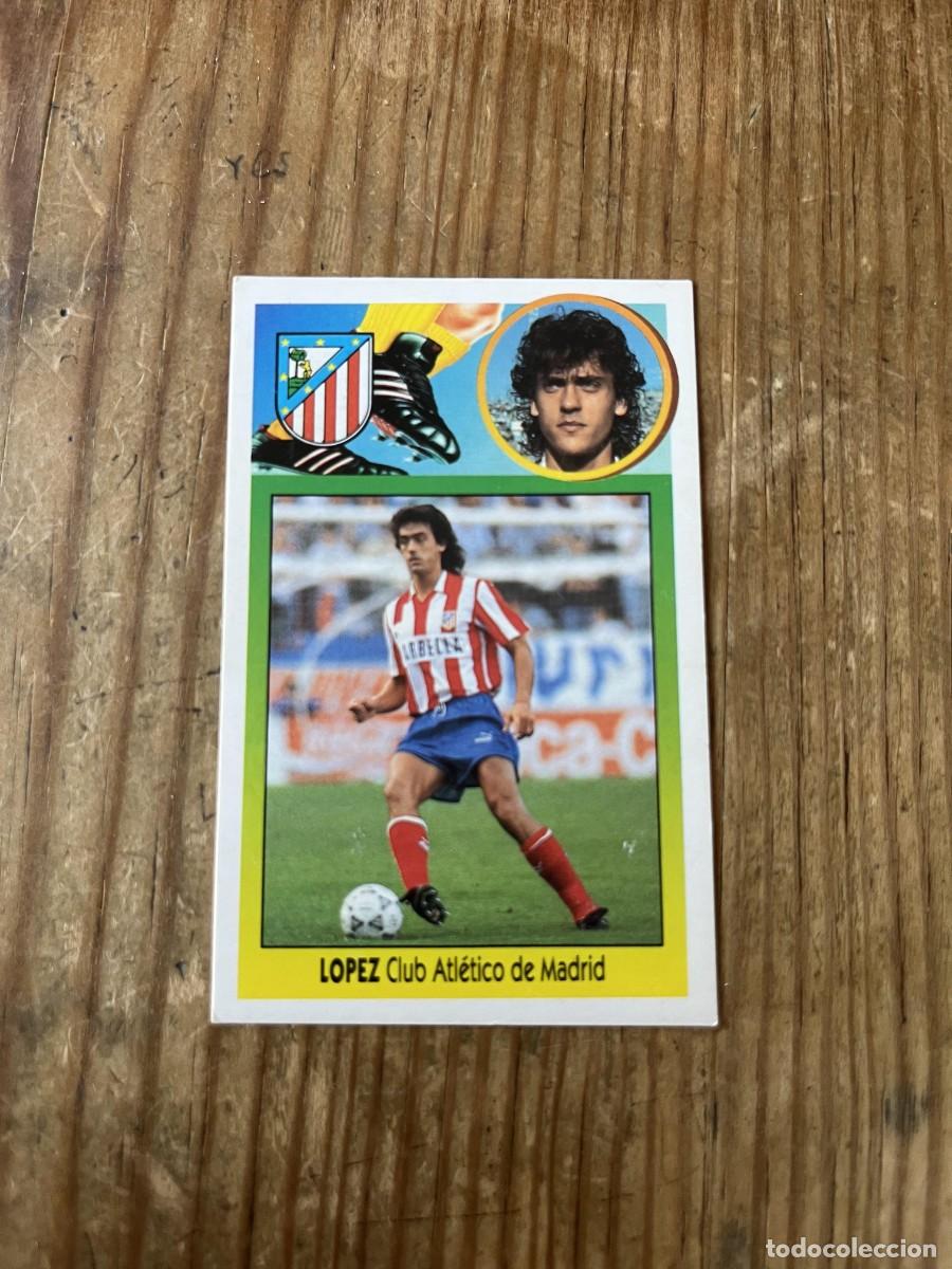 Football Stickers: CROMO SIN PEGAR NUNCA PEGADO ALBUM LIGA ESTE 93 94 1993 1994 ATLETICO MADRID JUANMA LOPEZ