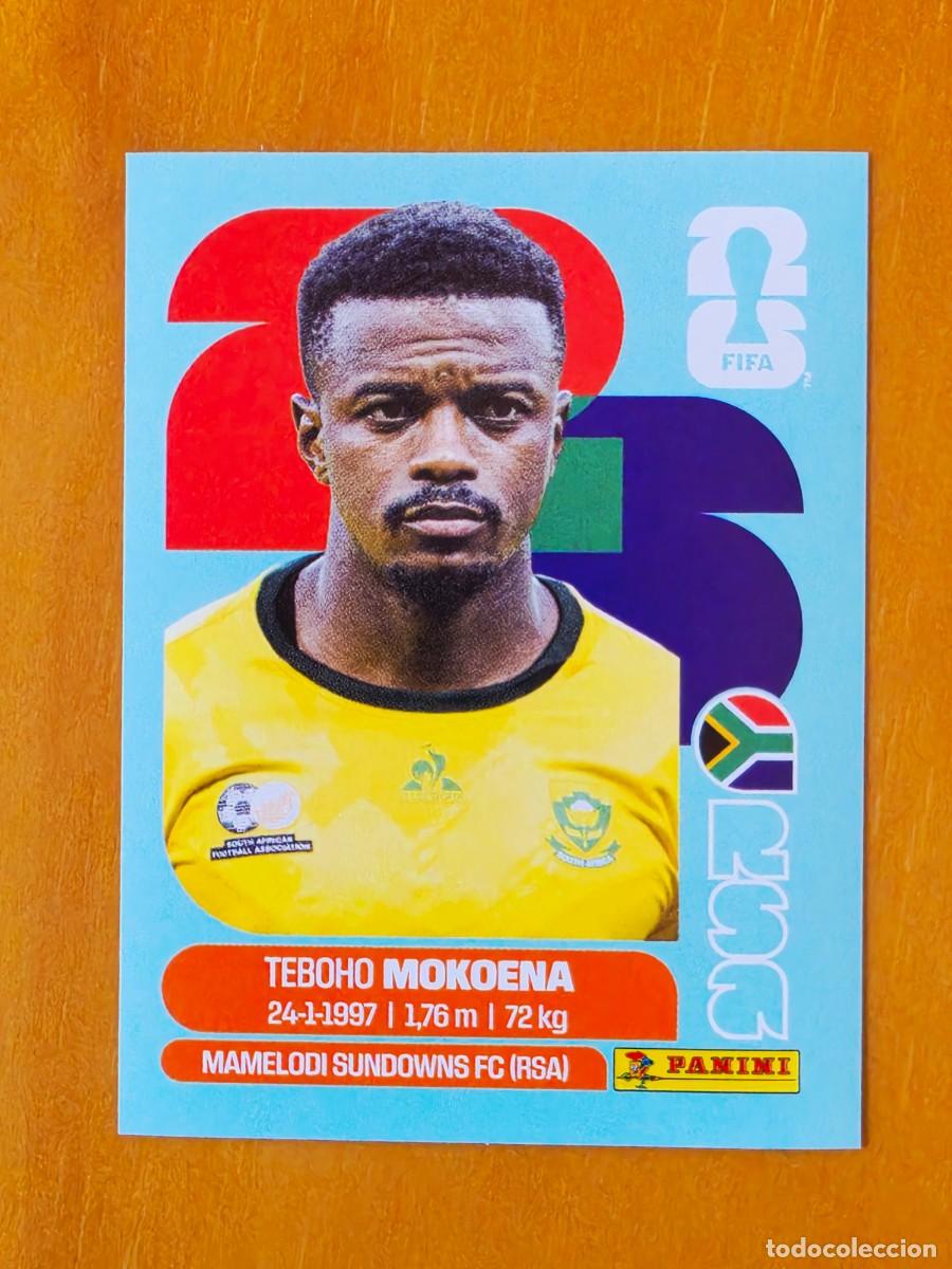 Cromos de f&uacute;tbol: RSA 11 Teboho Mokoena, Sud&aacute;frica, Panini FIFA World Cup Mundial 2026 Sticker