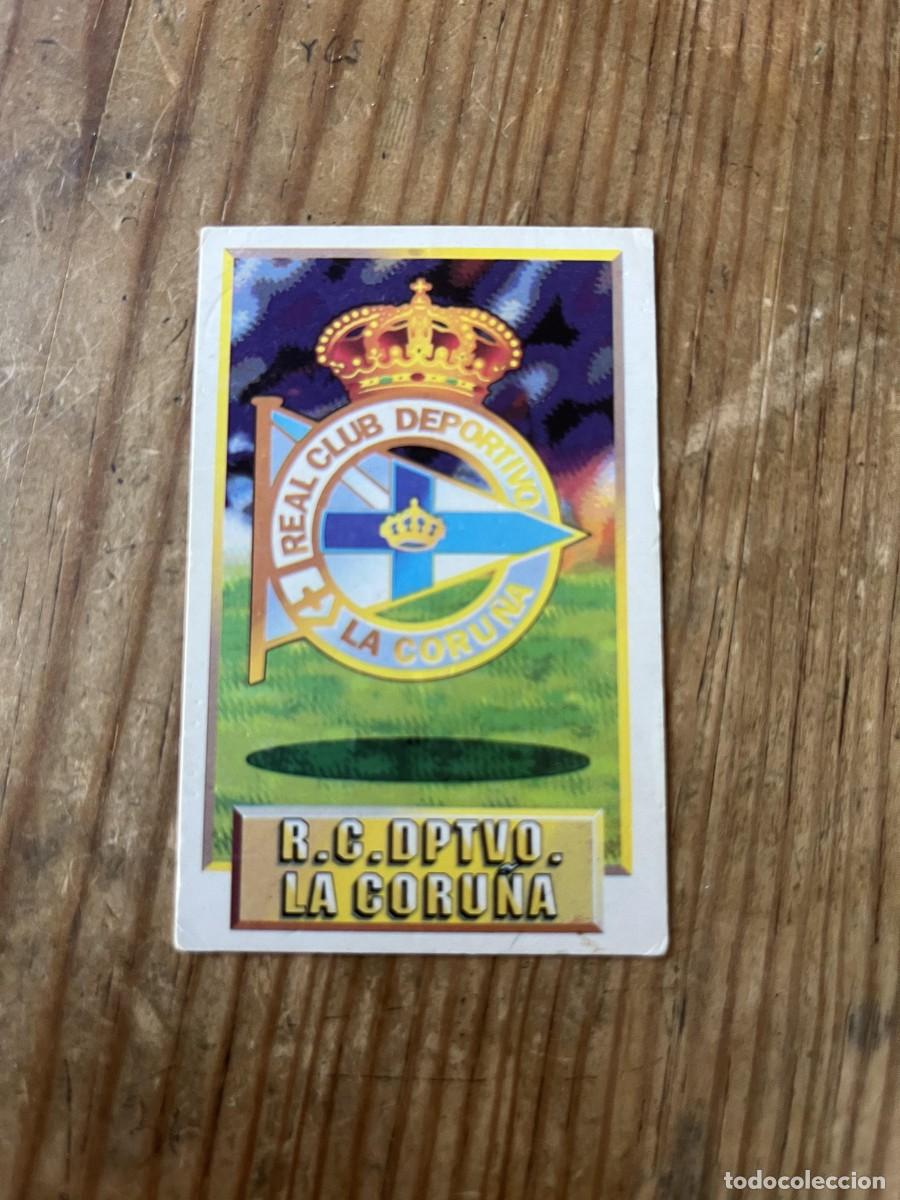 Cromos de f&uacute;tbol: CROMO DESPEGADO ALBUM LIGA ESTE 93 94 1993 1994 DEPORTIVO CORU&Ntilde;A ESCUDO