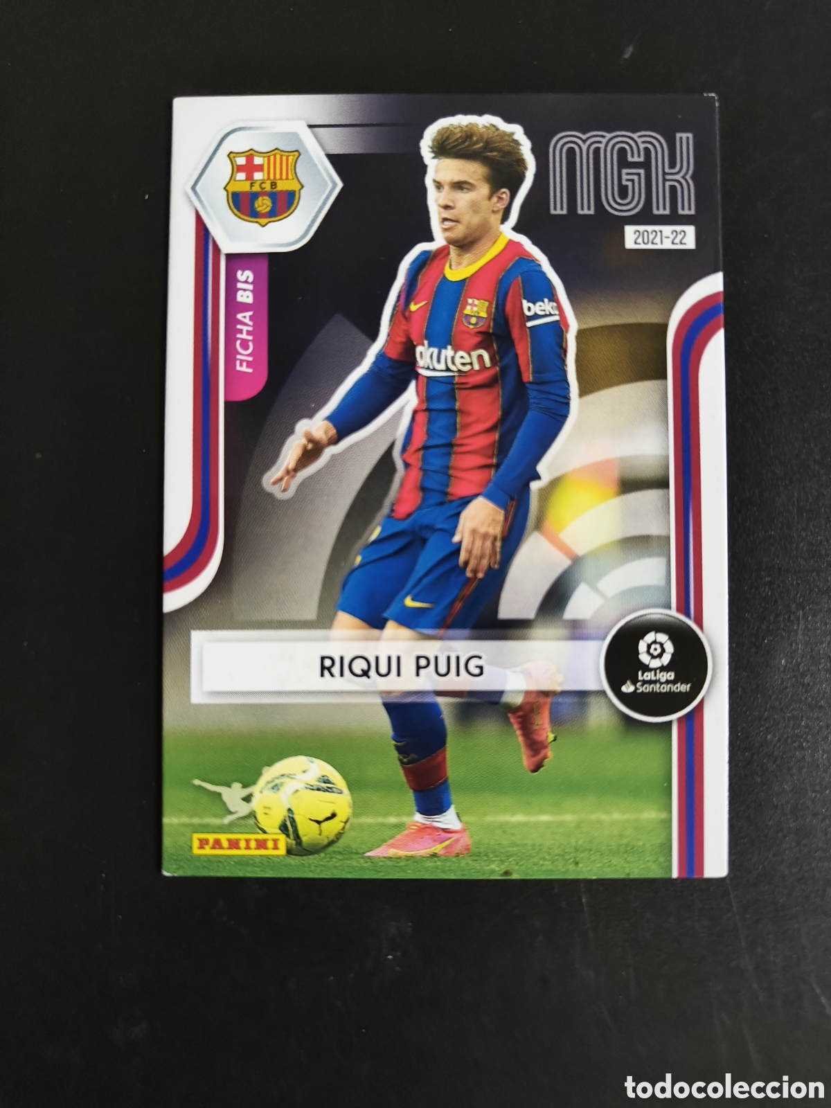 Cromos de f&uacute;tbol: Megacracks 2021/22 66 Bis Riqui Puig Barcelona