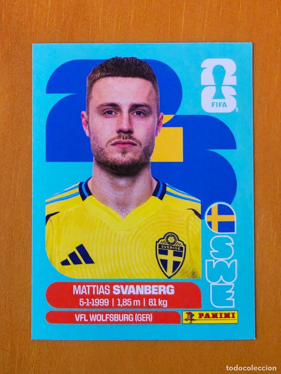 Cromos de f&uacute;tbol: SWE 12 Mattias Svanberg, Suecia, Panini FIFA World Cup Mundial 2026 Sticker