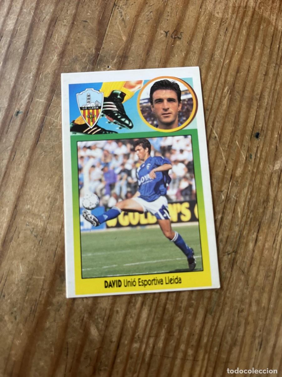Cromos de f&uacute;tbol: CROMO SIN PEGAR NUNCA PEGADO ALBUM LIGA ESTE 93 94 1993 1994 LLEIDA DAVID