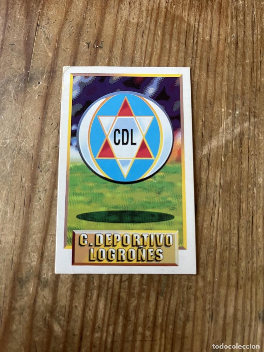 Cromos de f&uacute;tbol: CROMO SIN PEGAR NUNCA PEGADO ALBUM LIGA ESTE 93 94 1993 1994 LOGRO&Ntilde;ES ESCUDO