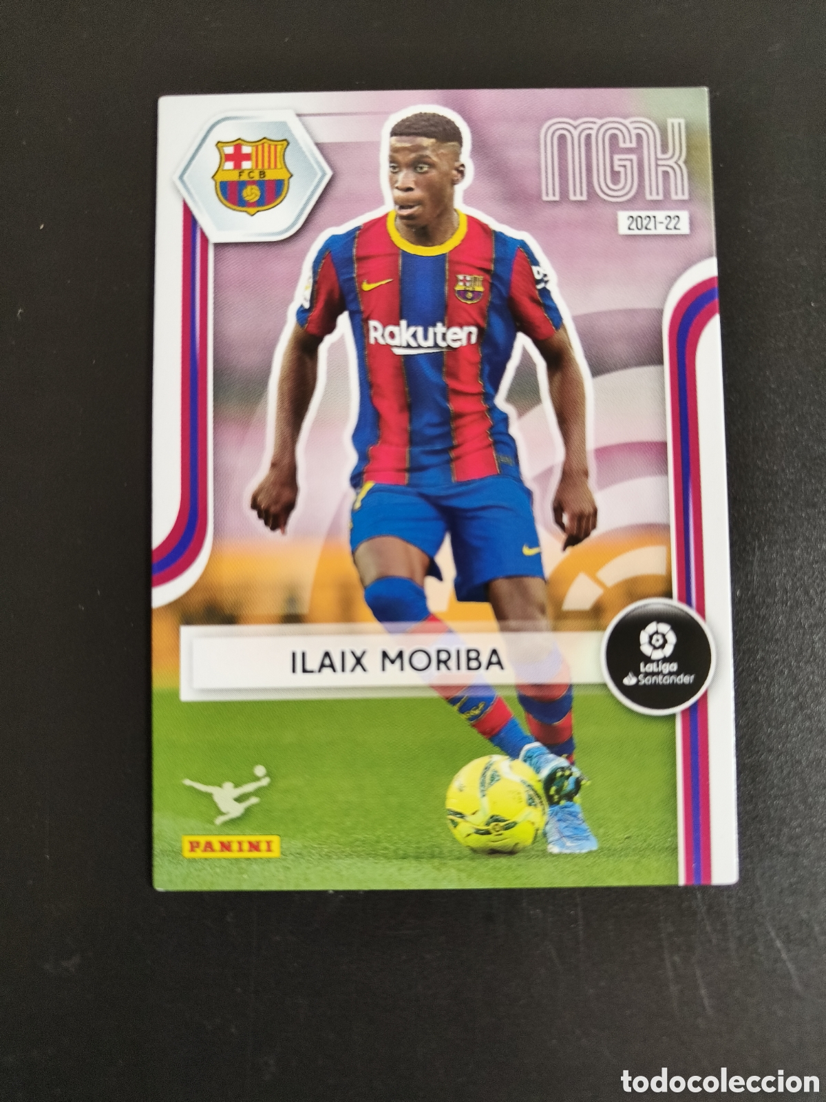 Cromos de f&uacute;tbol: Megacracks 2021/22 66 Ilaix Moriba Barcelona