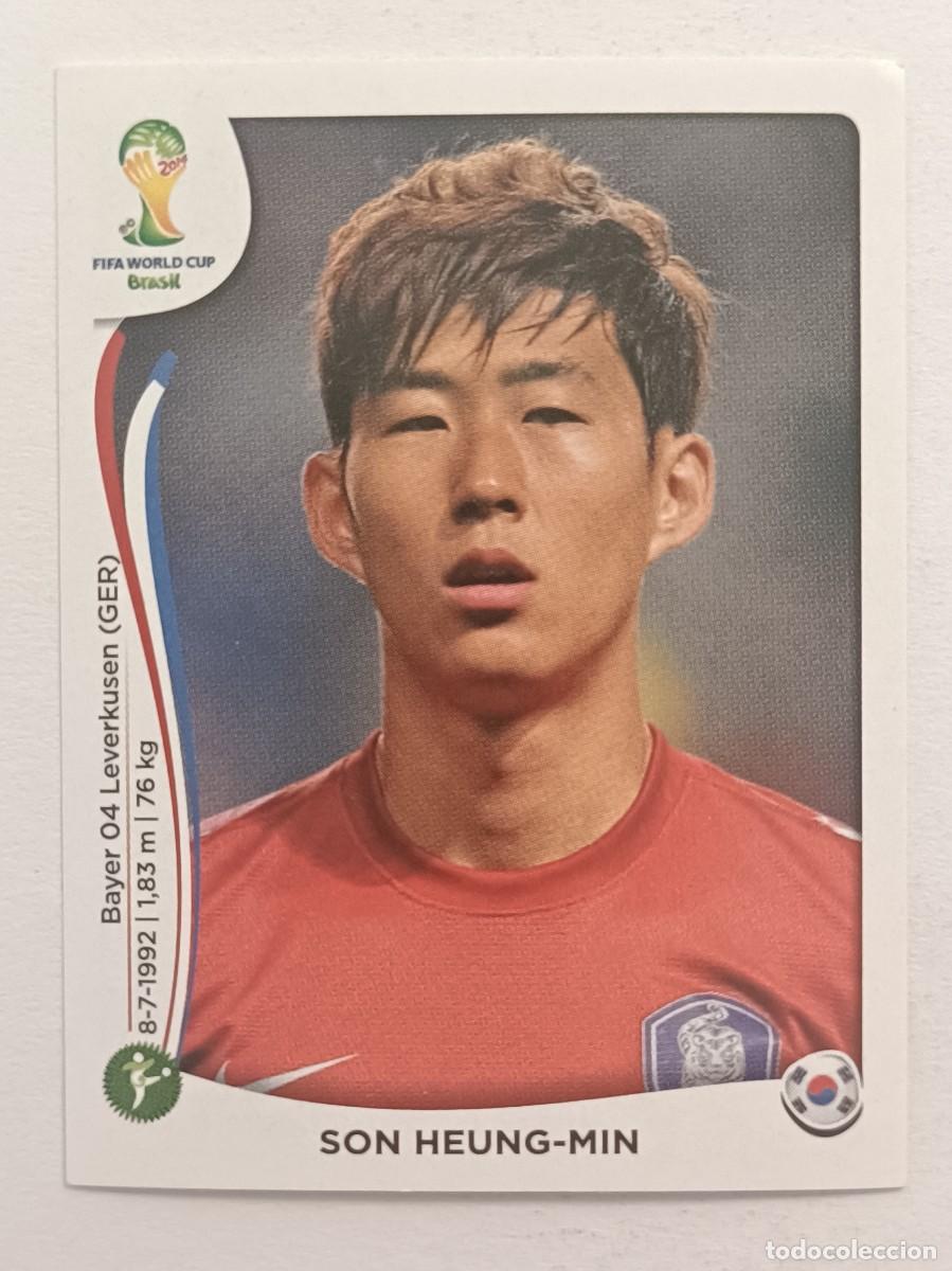 Cromos de f&uacute;tbol: #635 HEUNG-MIN (COREA DEL SUR) MUNDIAL BRASIL 2014 PANINI