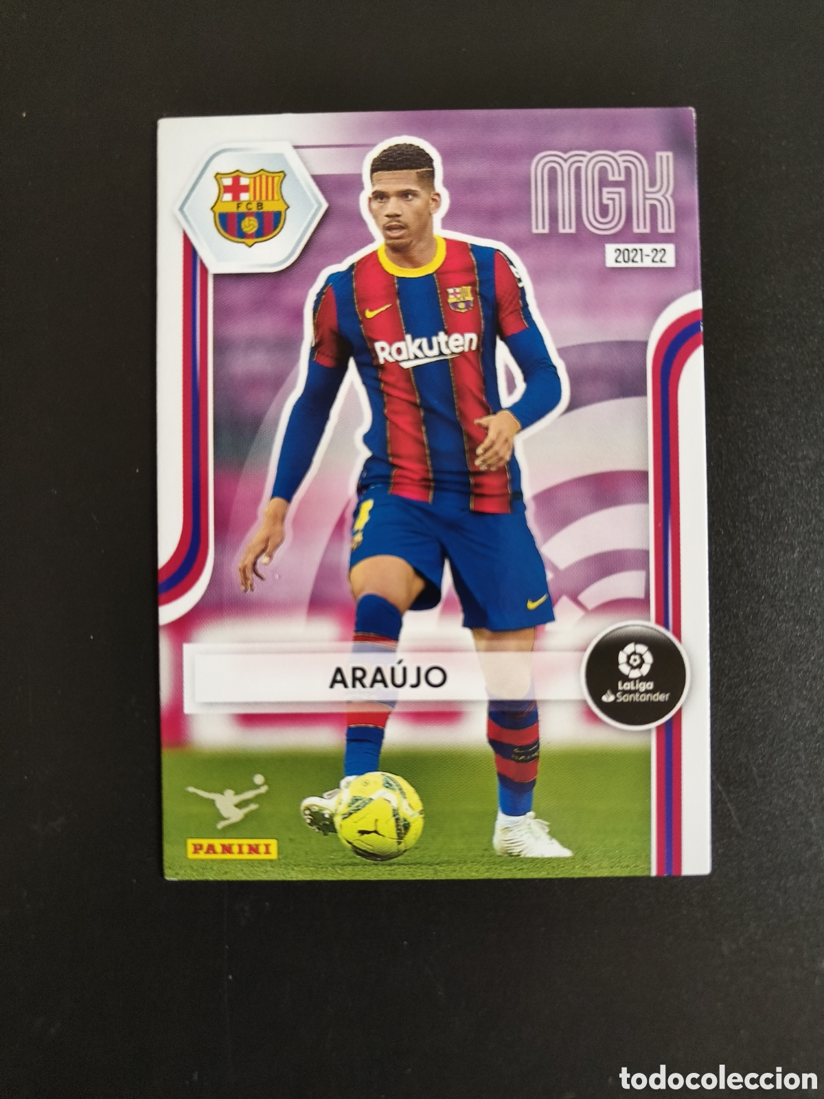 Cromos de f&uacute;tbol: Megacracks 2021/22 62 Araujo Barcelona
