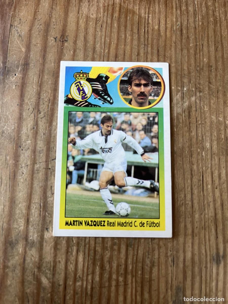 Cromos de f&uacute;tbol: CROMO SIN PEGAR NUNCA PEGADO ALBUM LIGA ESTE 93 94 1993 1994 REAL MADRID MARTIN VAZQUEZ