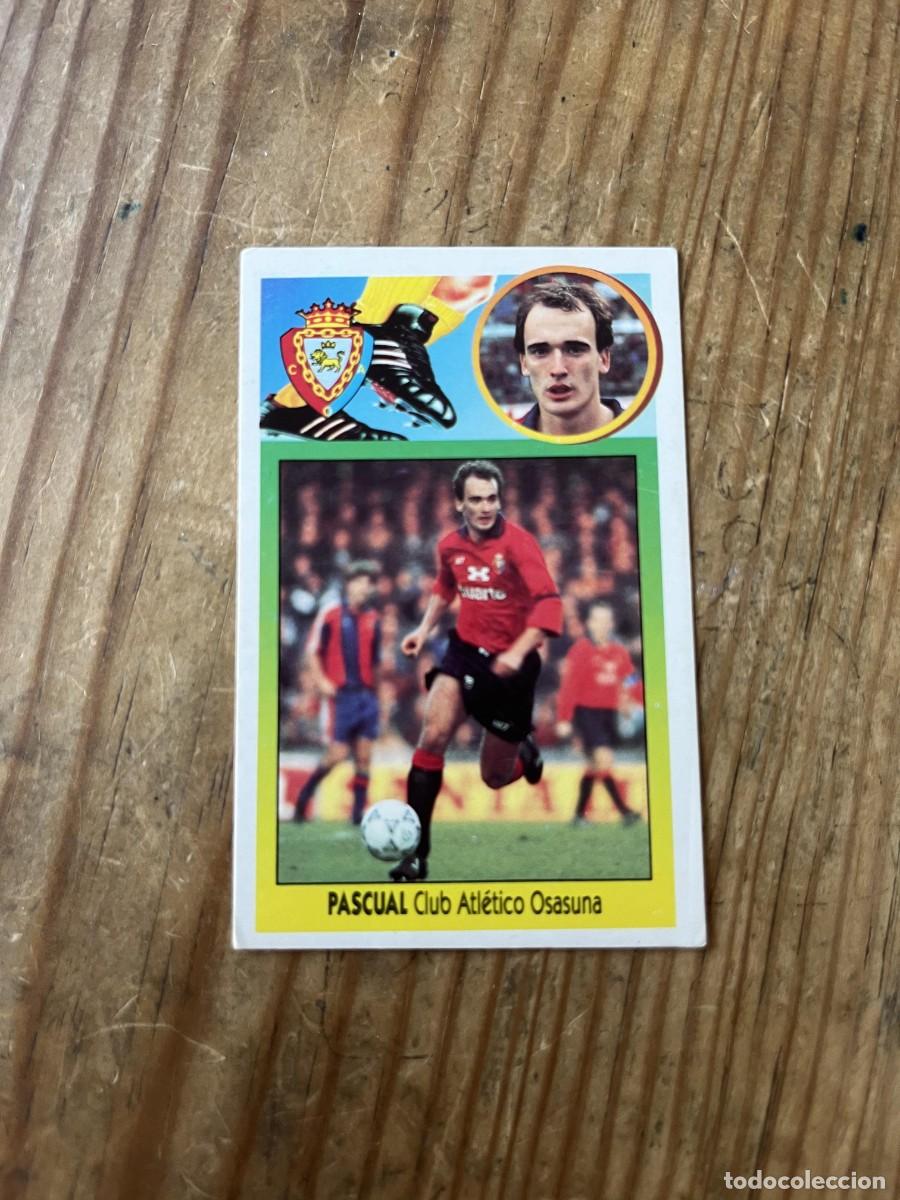 Cromos de f&uacute;tbol: CROMO SIN PEGAR NUNCA PEGADO ALBUM LIGA ESTE 93 94 1993 1994 OSASUNA PASCUAL