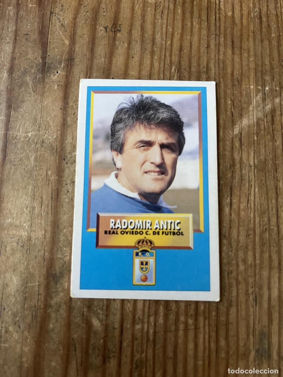 Cromos de f&uacute;tbol: CROMO SIN PEGAR NUNCA PEGADO ALBUM LIGA ESTE 93 94 1993 1994 REAL OVIEDO ENTRENADOR RADOMIR ANTIC