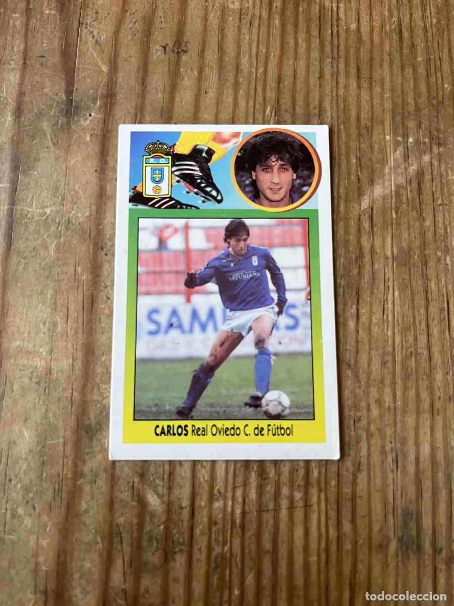 Cromos de f&uacute;tbol: CROMO SIN PEGAR NUNCA PEGADO ALBUM LIGA ESTE 93 94 1993 1994 REAL OVIEDO CARLOS