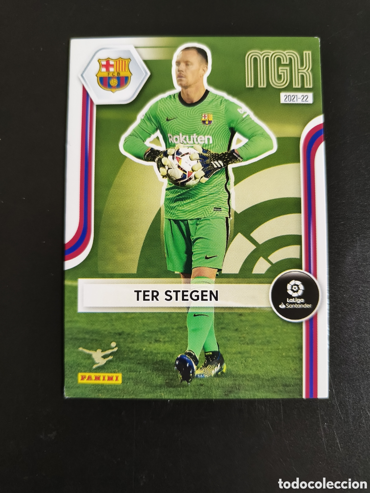 Cromos de f&uacute;tbol: Megacracks 2021/22 56 Ter Stegen Barcelona