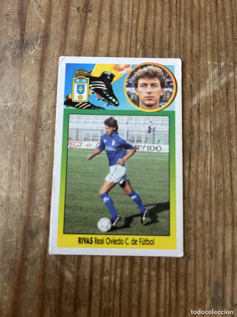 Cromos de f&uacute;tbol: CROMO SIN PEGAR NUNCA PEGADO ALBUM LIGA ESTE 93 94 1993 1994 REAL OVIEDO RIVAS