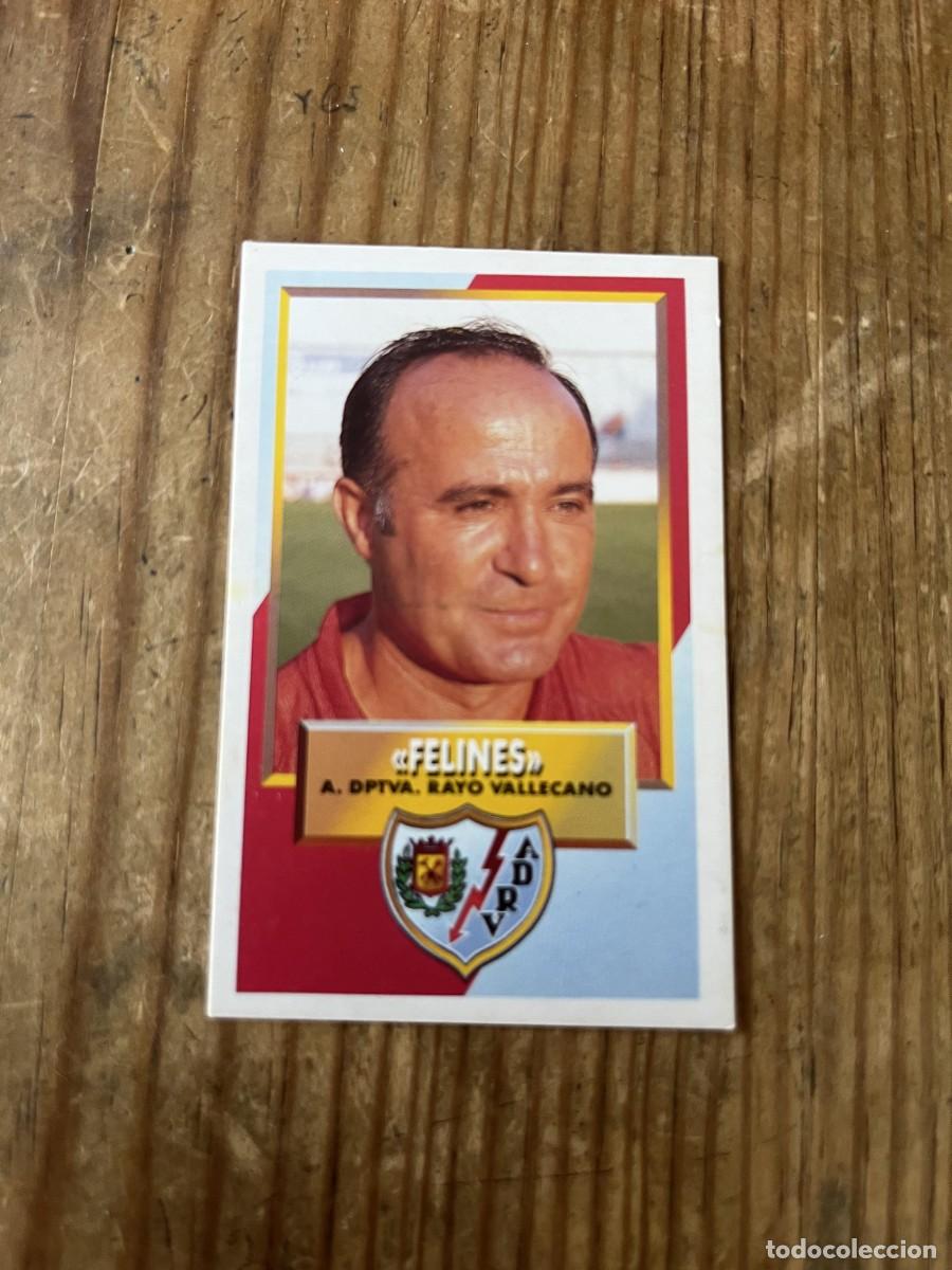 Cromos de f&uacute;tbol: CROMO SIN PEGAR NUNCA PEGADO ALBUM LIGA ESTE 93 94 1993 1994 REAL BURGOS ENTRENADOR FELINES
