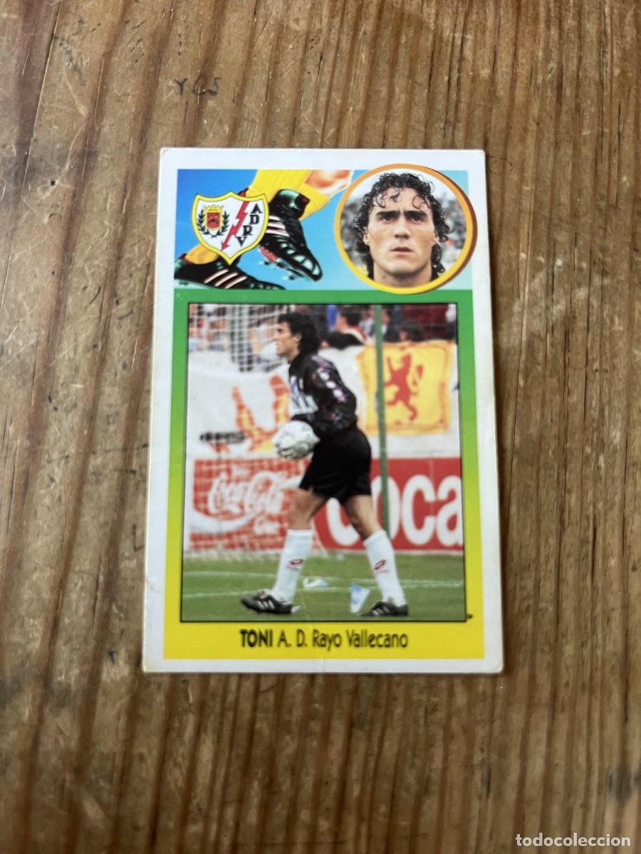 Figurine di Calcio: CROMO SIN PEGAR NUNCA PEGADO ALBUM LIGA ESTE 93 94 1993 1994 RAYO VALLECANO TONI