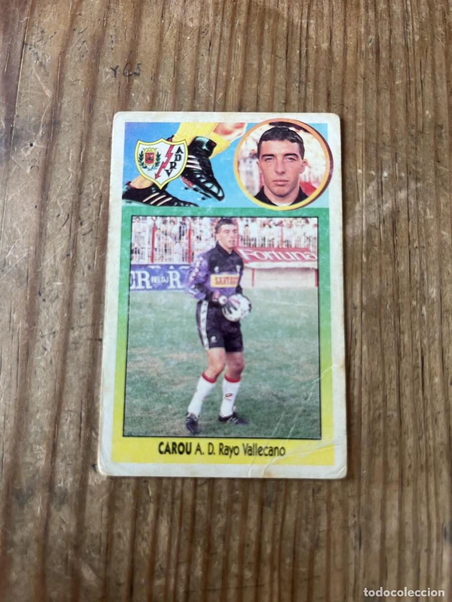 Cromos de f&uacute;tbol: CROMO SIN PEGAR NUNCA PEGADO ALBUM LIGA ESTE 93 94 1993 1994 RAYO VALLECANO CAROU