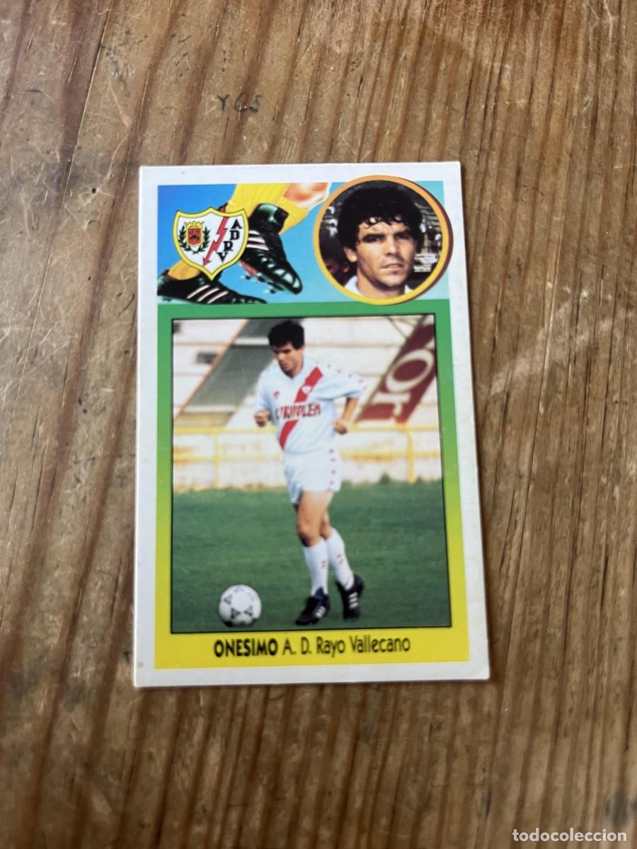 Cromos de f&uacute;tbol: CROMO DESPEGADO ALBUM LIGA ESTE 93 94 1993 1994 RAYO VALLECANO ONESIMO